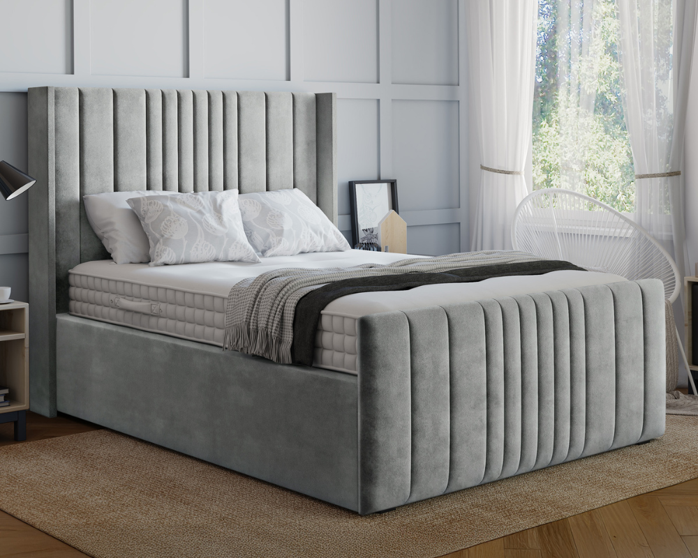 Tamara Winged Ottoman Bed