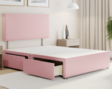Plain Headboard Divan Bed