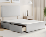 Plain Headboard Divan Bed
