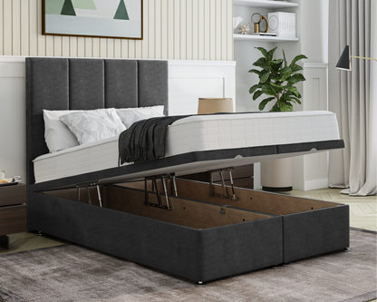 4 Panel Ottoman Bed