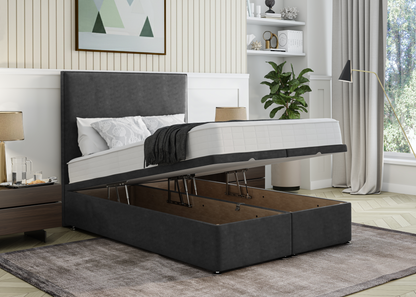 Plain Ottoman Divan Bed