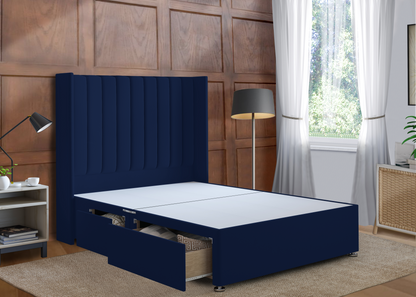 Stripe Wing Divan Bed