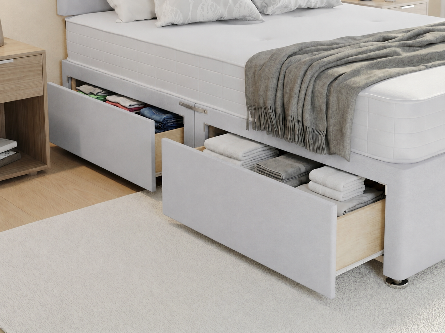 Stripe Divan Bed