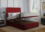 Stripe Ottoman Bed