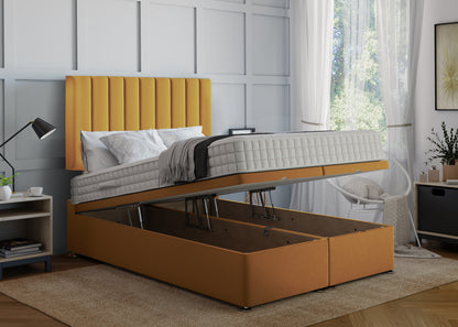 Stripe Ottoman Bed