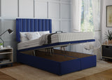Stripe Ottoman Bed