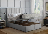 Stripe Ottoman Bed