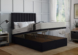 Stripe Ottoman Bed