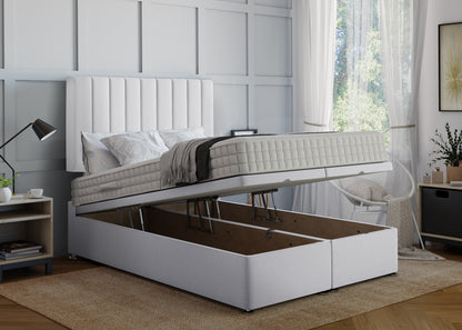 Stripe Ottoman Bed