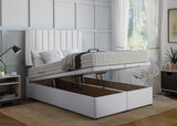Stripe Ottoman Bed