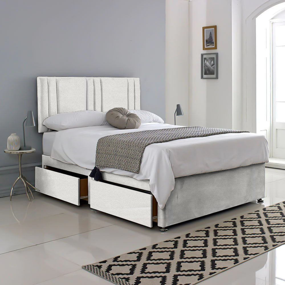 Ibex Divan Bed with Headboard