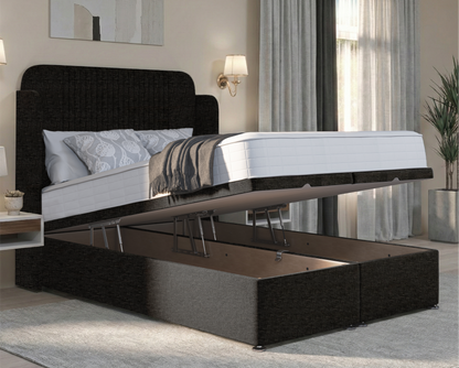 Julian Malia Wing Ottoman Bed