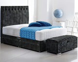 Olivia King Size Divan Bed with Ottoman Set