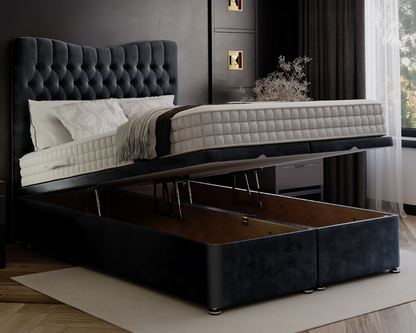 Wave Ottoman Divan Bed