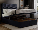 Wave King Size Ottoman Divan Bed