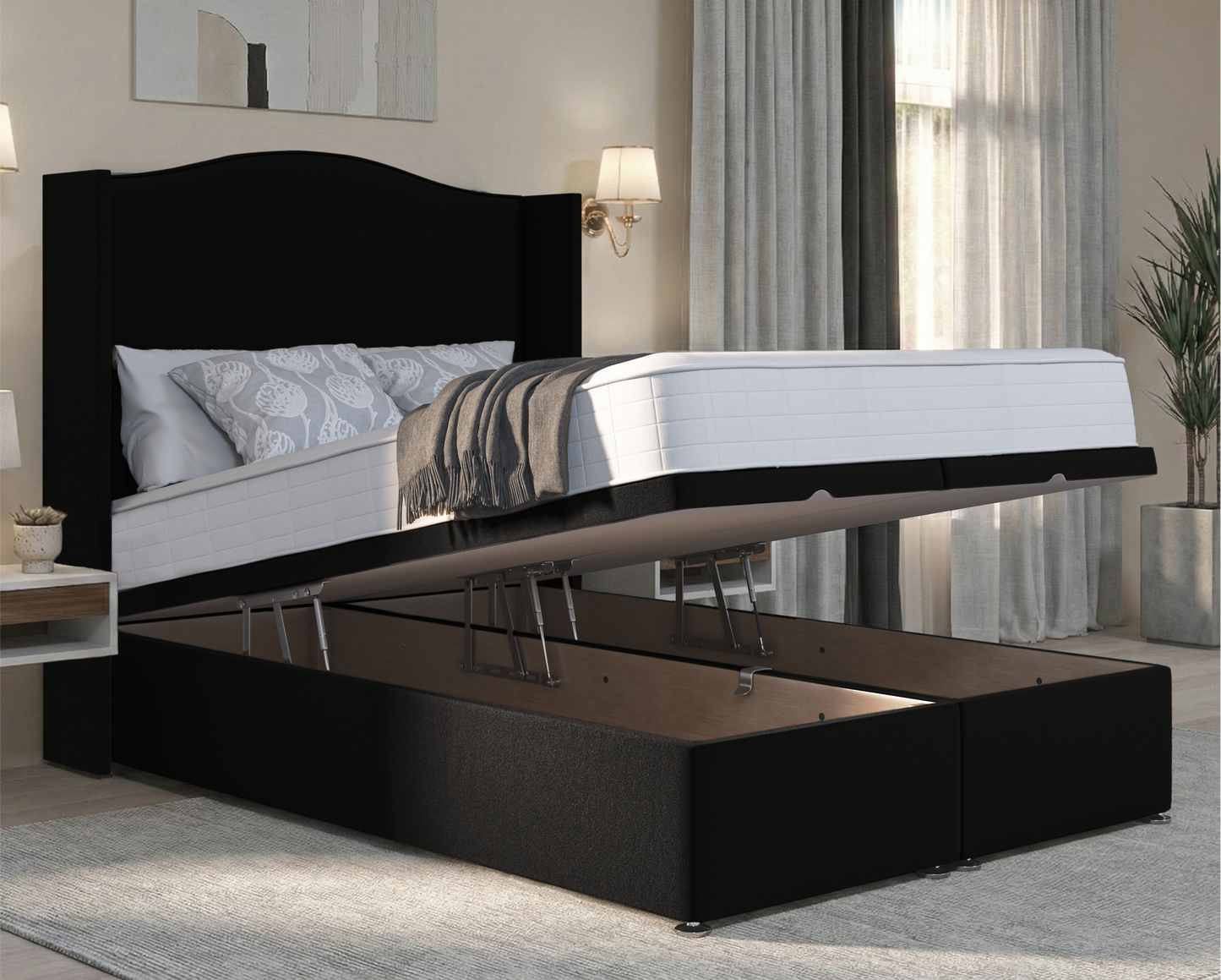Wilson Wing Ottoman Divan Bed
