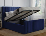 Tamara Winged Small Double Ottoman Bed