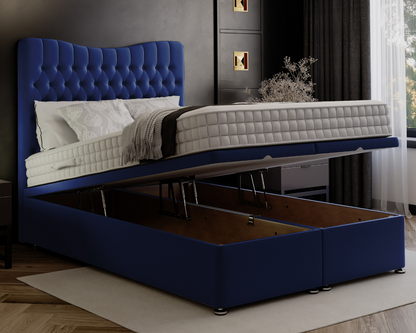 Wave Ottoman Divan Bed