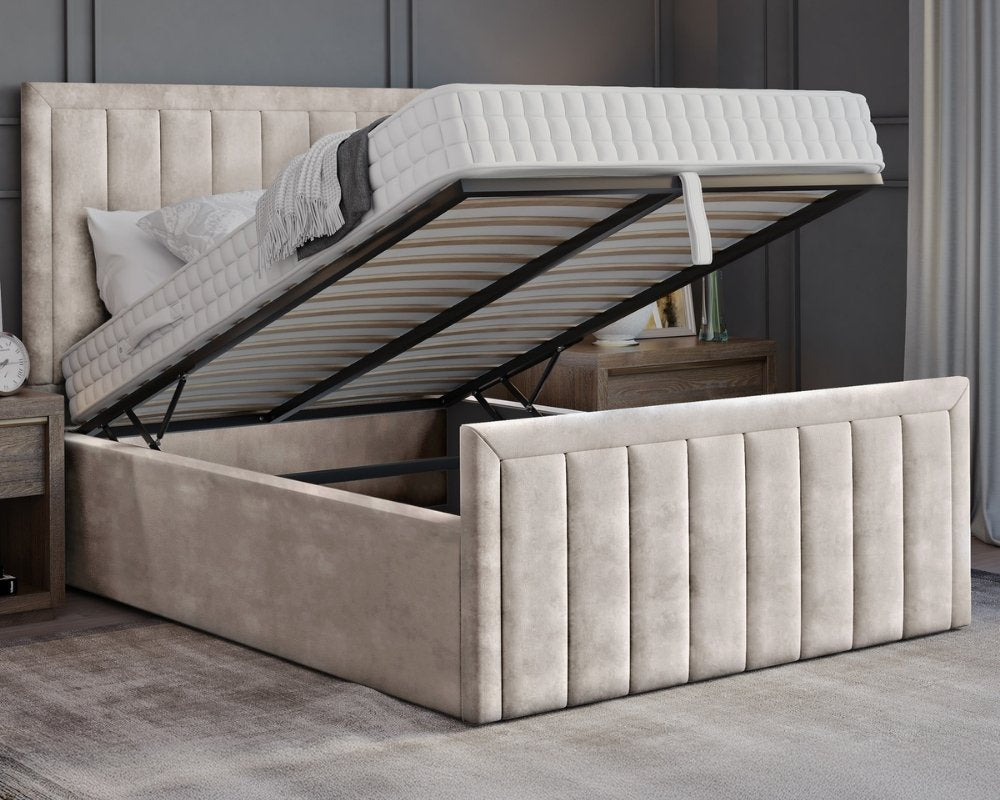 Alexis Double Ottoman Bed