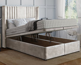 Hazel Winged Super King Ottoman Divan Bed