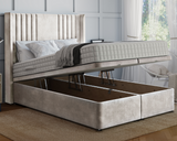 Hazel Winged Ottoman Divan Bed