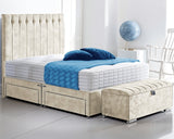 Olivia King Size Divan Bed with Ottoman Set