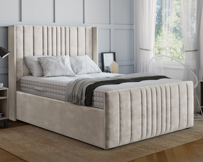 Tamara Winged Ottoman Bed