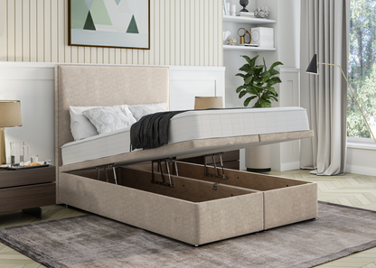 Plain Ottoman Divan Bed