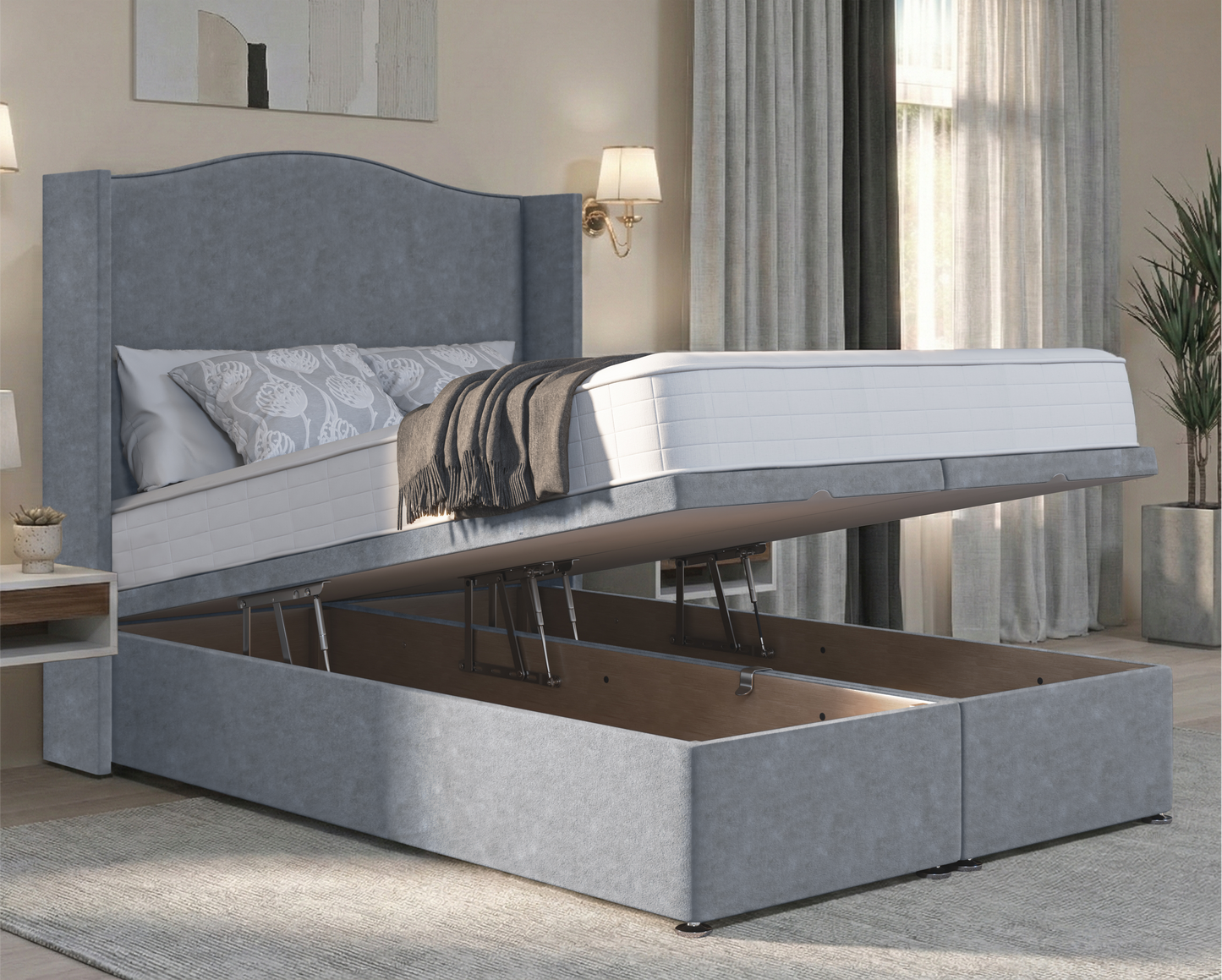 Wilson Wing Ottoman Divan Bed