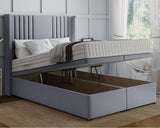 Hazel Winged Super King Ottoman Divan Bed