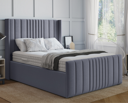 Tamara Winged Ottoman Bed
