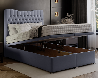 Wave Ottoman Divan Bed