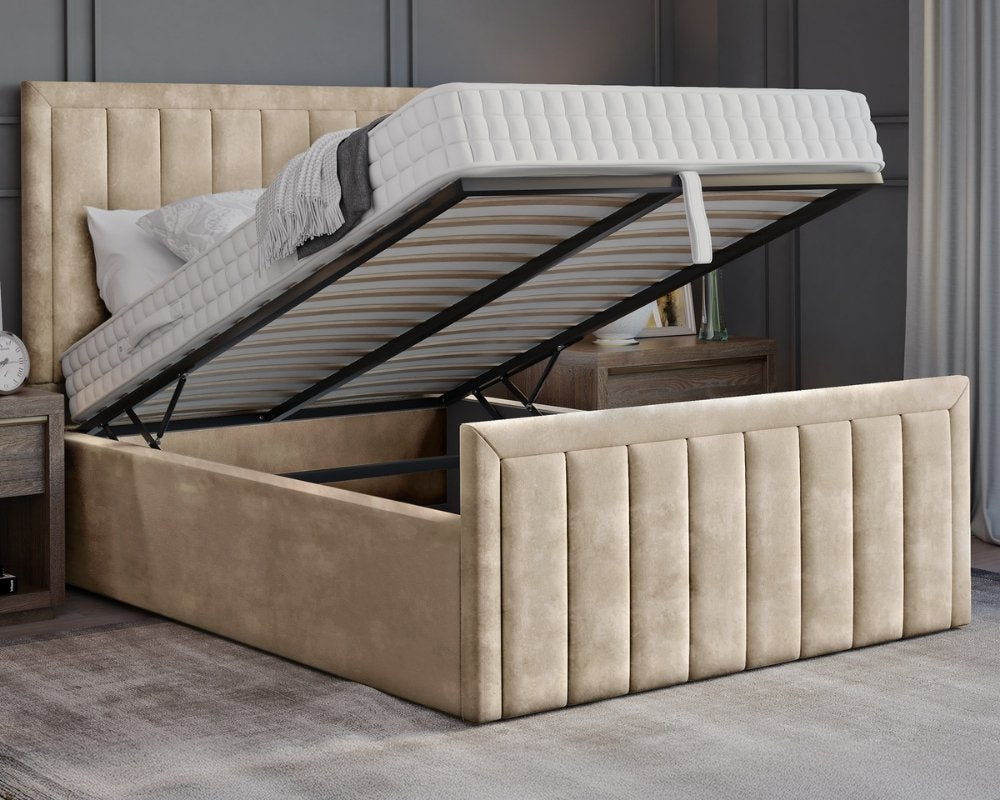Alexis Double Ottoman Bed