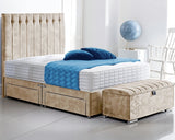 Olivia King Size Divan Bed with Ottoman Set
