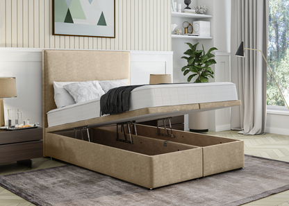 Plain Ottoman Divan Bed