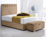 Olivia King Size Divan Bed with Ottoman Set