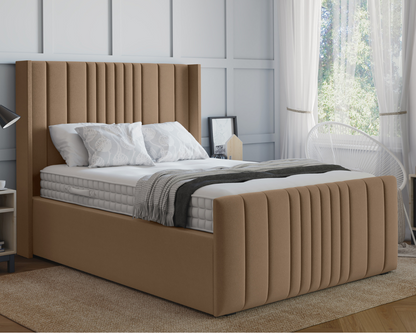 Tamara Winged Ottoman Bed