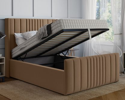 Tamara Winged Ottoman Bed