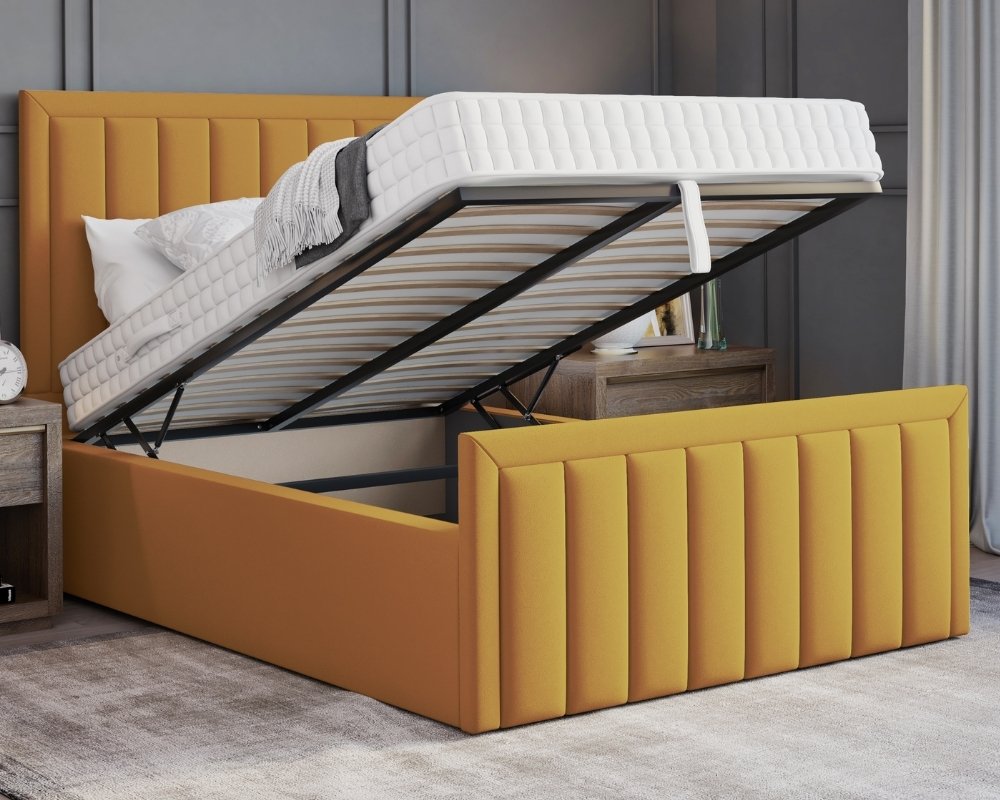 Alexis Double Ottoman Bed