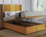 Hazel Winged Super King Ottoman Divan Bed