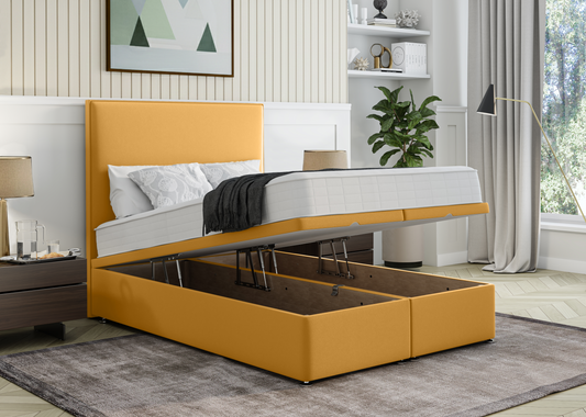 Plain Ottoman Divan Bed