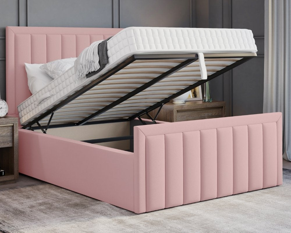 Alexis Double Ottoman Bed