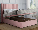 Hazel Winged Super King Ottoman Divan Bed