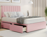 Stripe Single Divan Bed