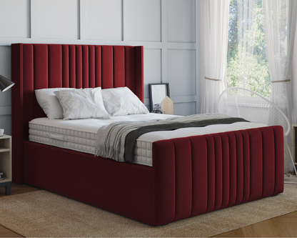 Tamara Winged Ottoman Bed