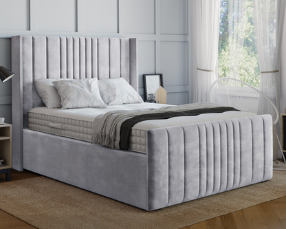 Tamara Winged Ottoman Bed