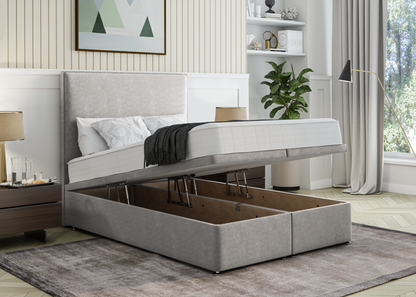 Plain Ottoman Divan Bed
