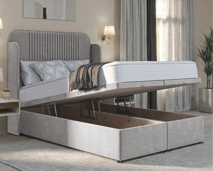 Julian Malia Wing Ottoman Bed
