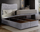 Wave Single Ottoman Divan Bed