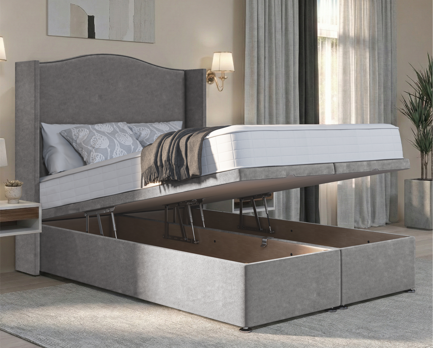 Wilson Wing Ottoman Divan Bed